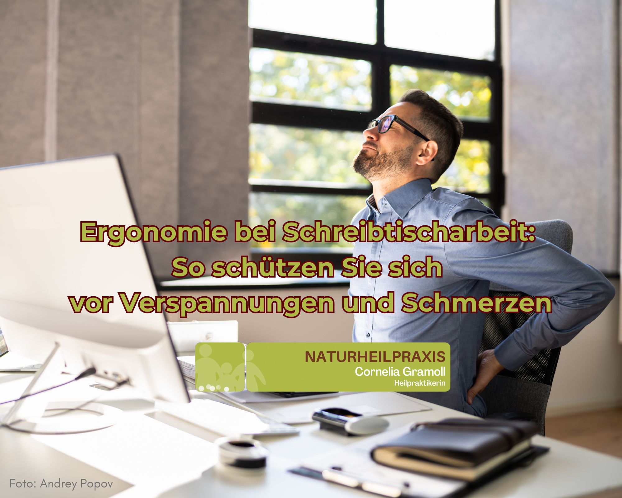 Ergonomie Arbeitsplatz header